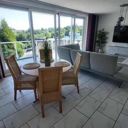 아파트 1-5 Pers. Beeindruckende Aussicht, Modern+zentral 부퍼탈