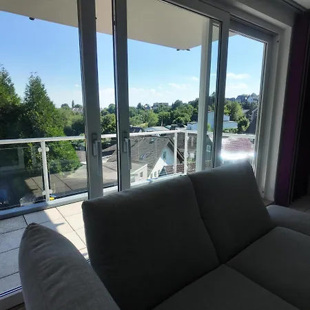 아파트 1-5 Pers. Beeindruckende Aussicht, Modern+zentral 부퍼탈