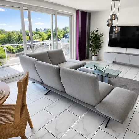 Apartment 1-5 Pers. Beeindruckende Aussicht, Modern+zentral *