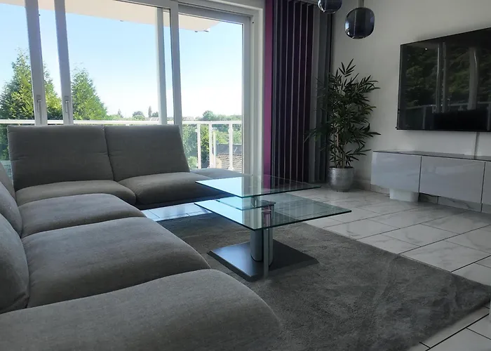 1-5 Pers. Beeindruckende Aussicht, Modern+zentral شقة