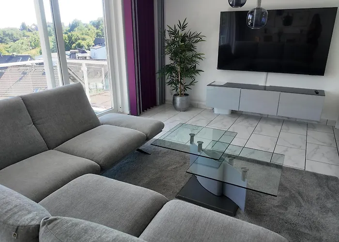 1-5 Pers. Beeindruckende Aussicht, Modern+zentral شقة