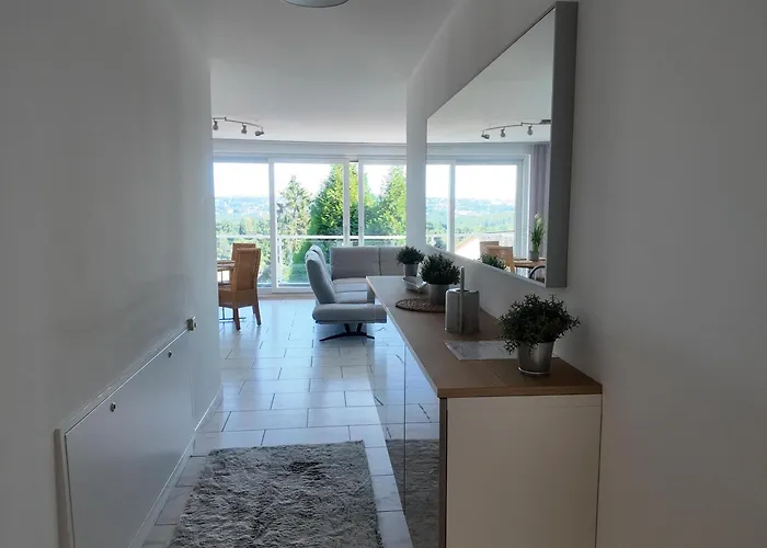 1-5 Pers. Beeindruckende Aussicht, Modern+zentral شقة وبرتال