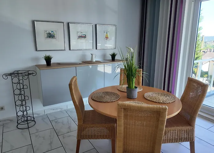 1-5 Pers. Beeindruckende Aussicht, Modern+zentral شقة